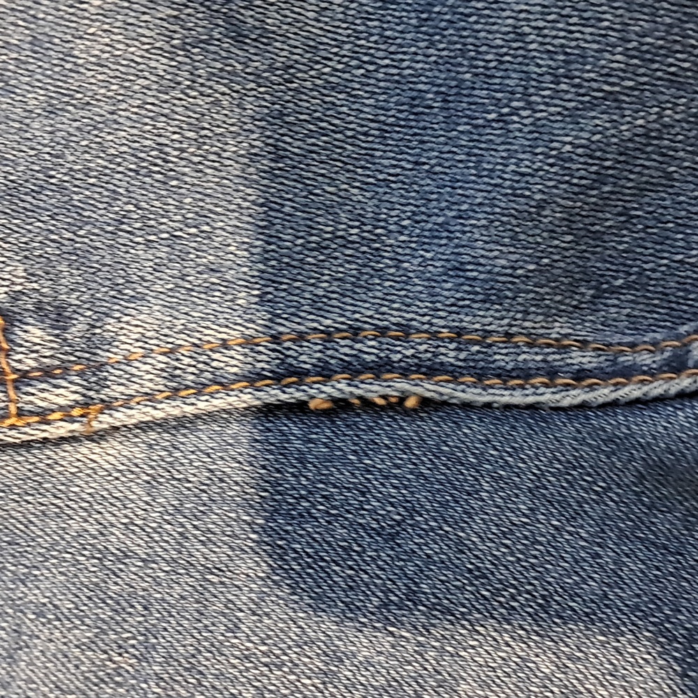 Eloquii Classic Split Leg Jeans. Size 14. Medium Wash. - Picture 5 of 15